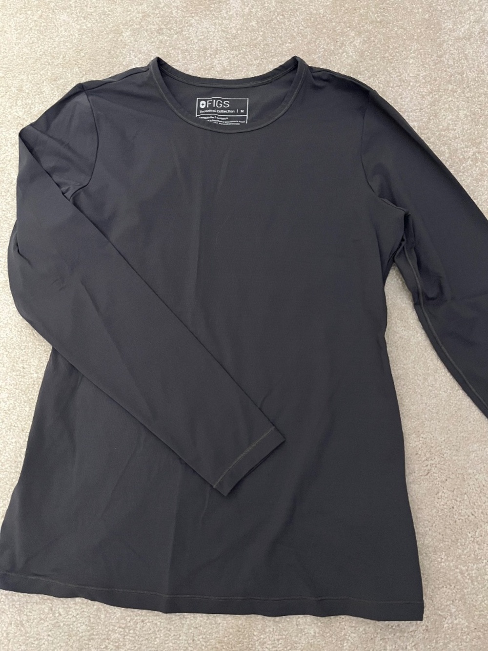 Entire Figs Collection On Sale!  Gray Longsleeve Underscrub